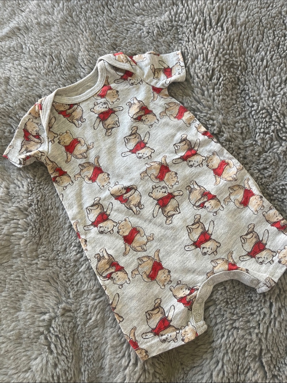 🌈 Disney Baby Winnie the Pooh Romper Newborn Bear